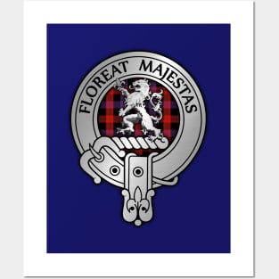 Clan Brown Crest & Tartan Posters and Art